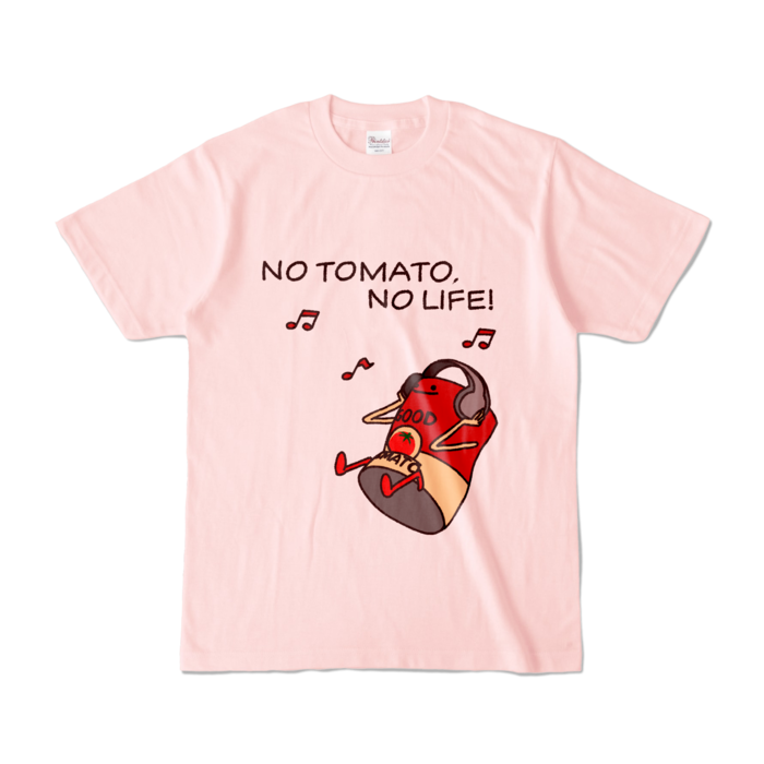 カラーTシャツ - S - ライトピンク (淡色)
