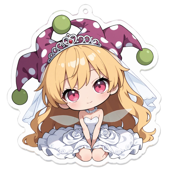 アクリルキーホルダー - 70 x 70 (mm)(キャラのみ)