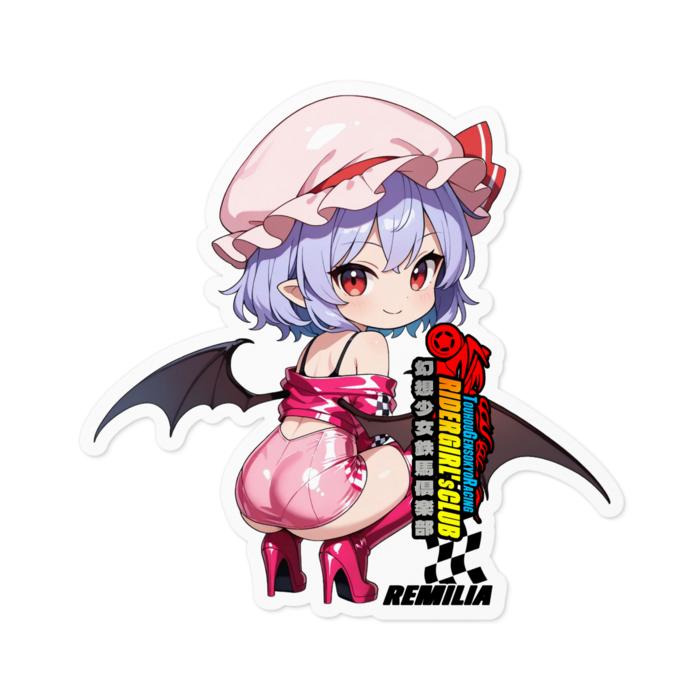 ステッカー - 100 x 100 (mm)(縦)