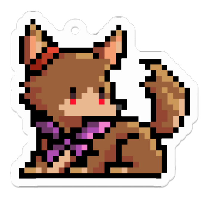 アクリルキーホルダー - 50 x 50 (mm)