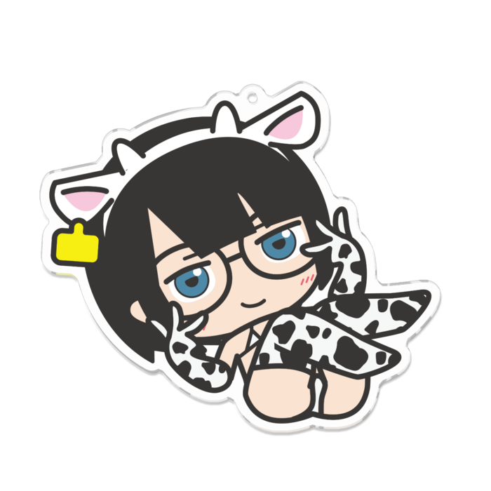 アクリルキーホルダー - 100 x 100 (mm)