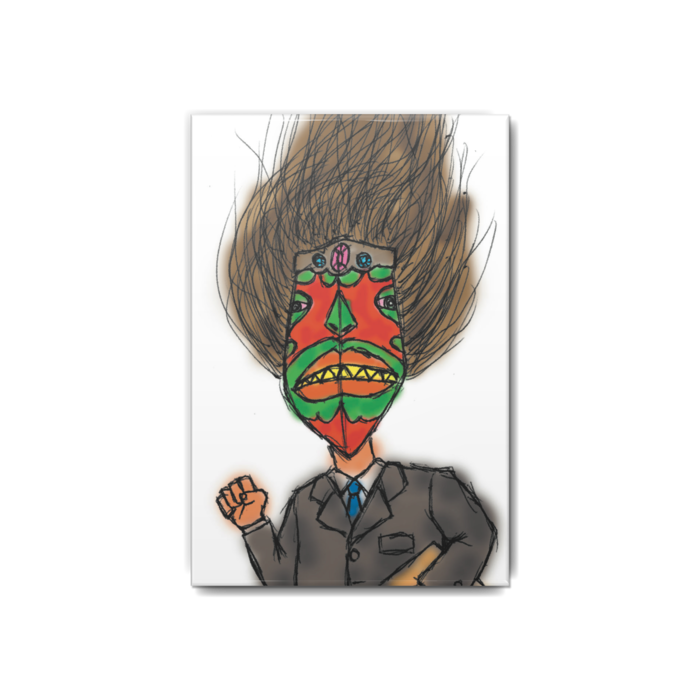 缶バッジ - 54x80mm