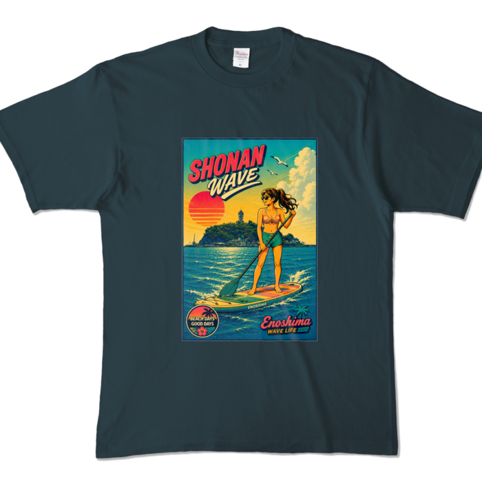 カラーTシャツ - XL - デニム (濃色)