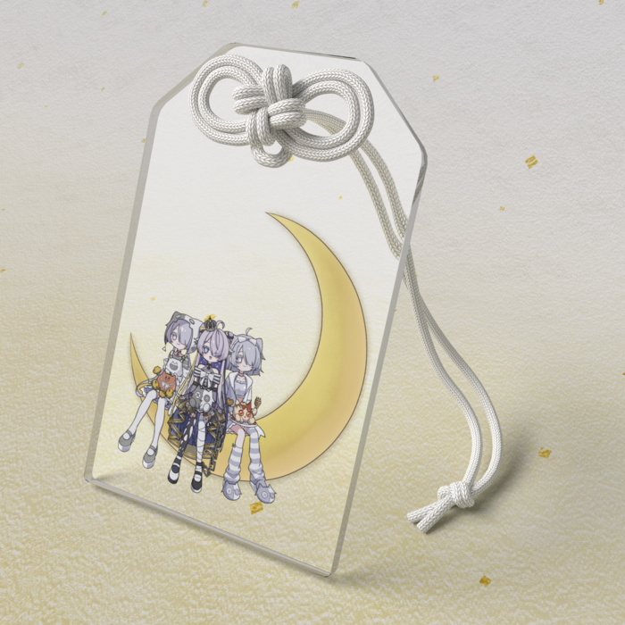 アクリルお守り - 50 × 80mm