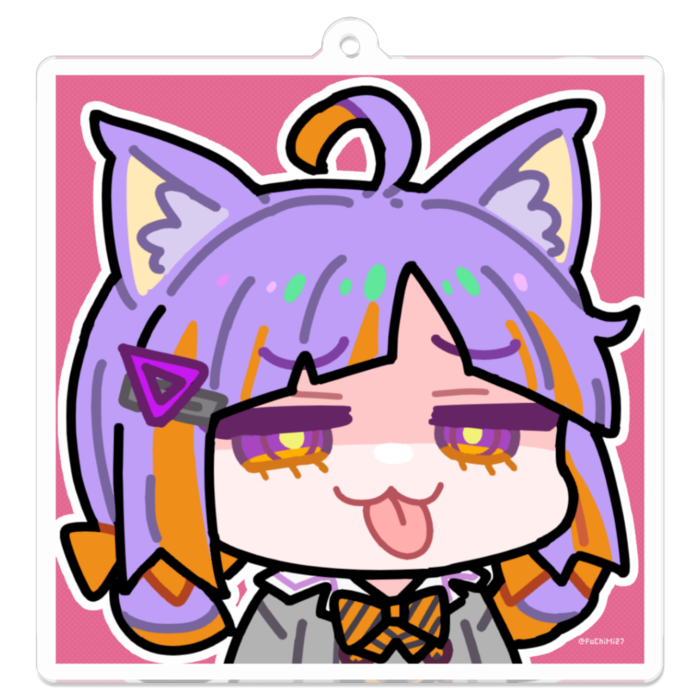 アクリルキーホルダー - 70 x 70 (mm)