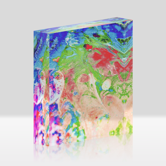 アクリルブロック - 100x100mm