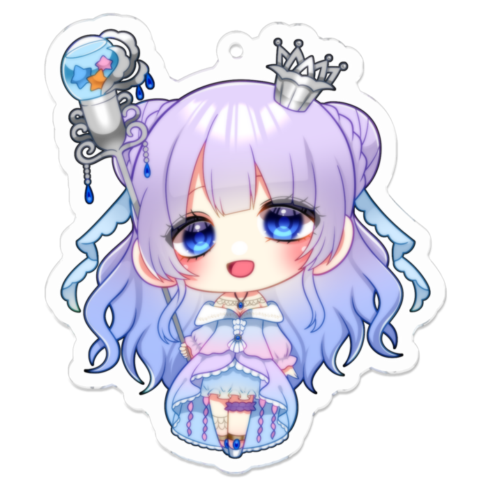 アクリルキーホルダー - 70 x 70 (mm)