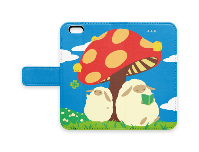 手帳型iPhoneケース - iPhone 6 / 6s - ストラップ穴 なし