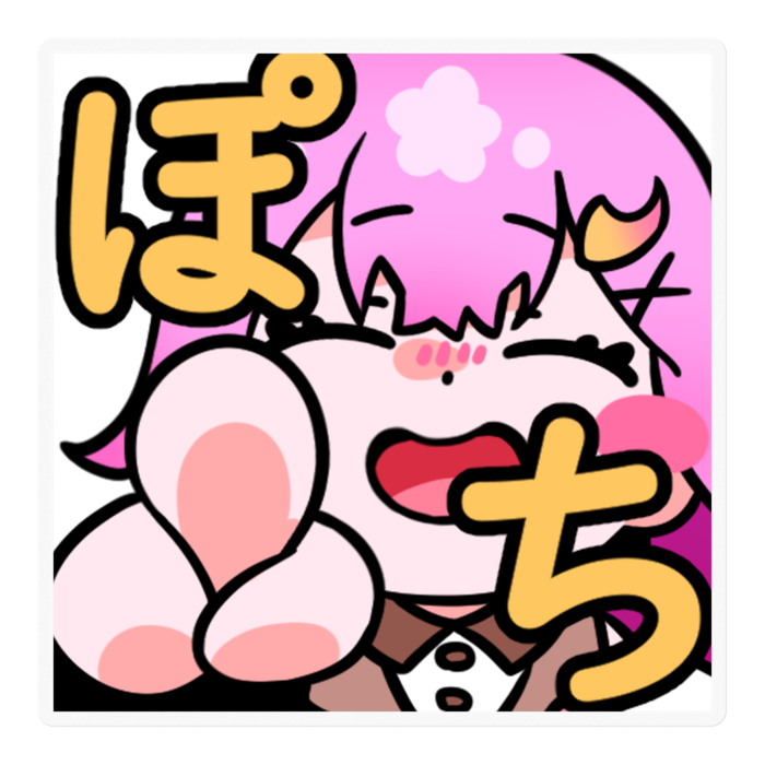 ステッカー - 100 x 100 (mm)