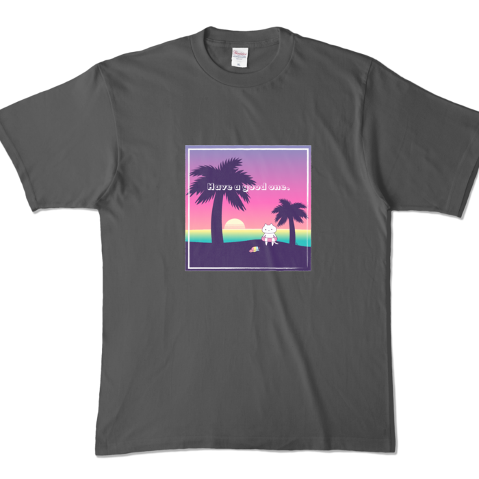 カラーTシャツ - XL - チャコール (濃色)