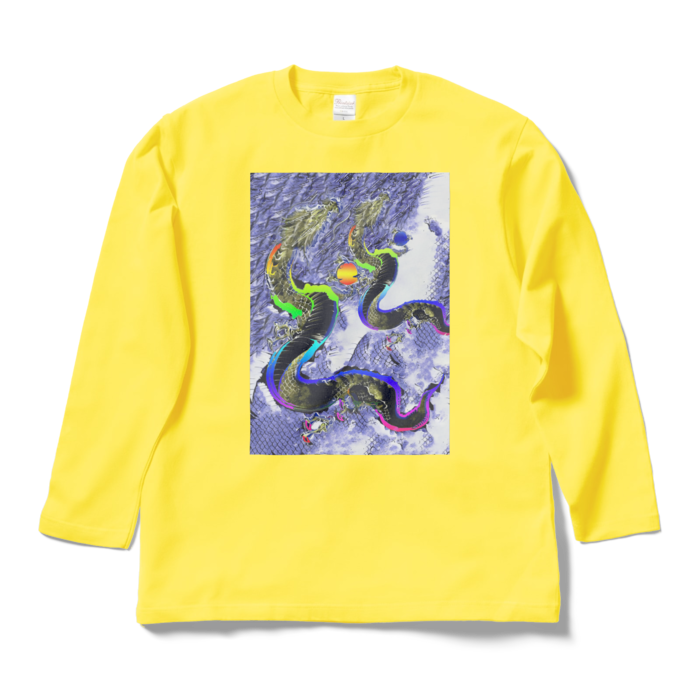 ロングスリーブTシャツ - L - イエロー
