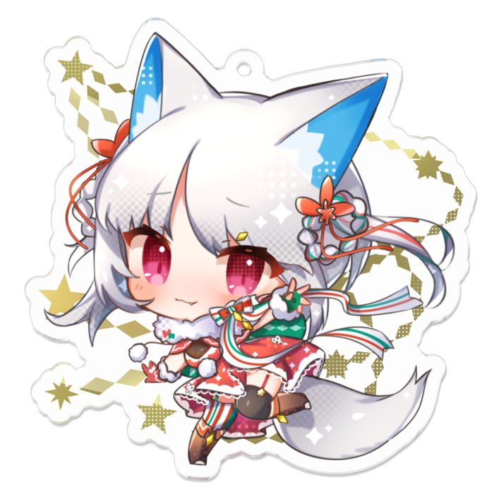 アクリルキーホルダー - 70 x 70 (mm)