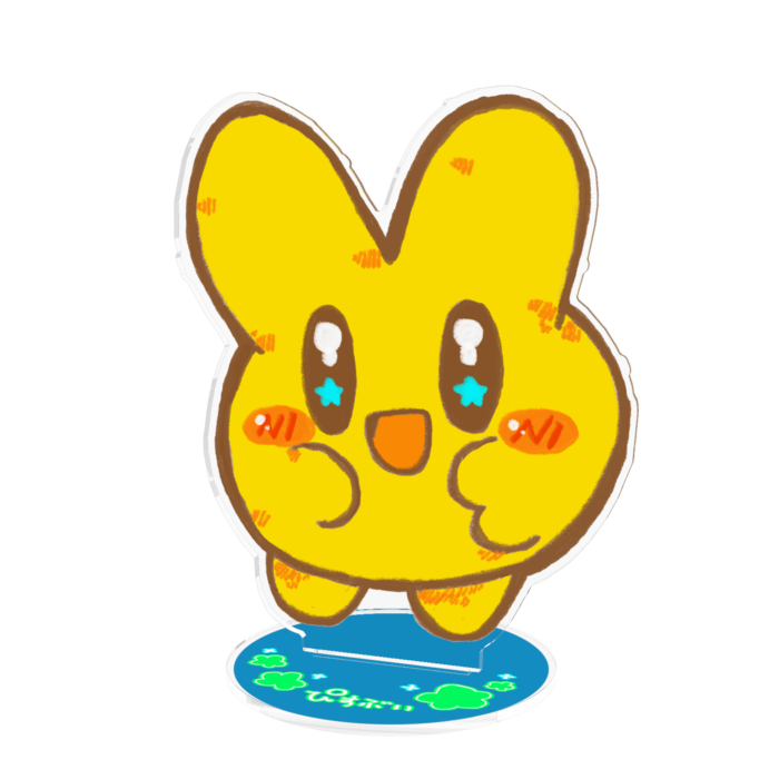 アクリルフィギュア - 160x160mm