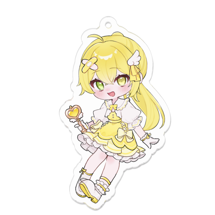 アクリルキーホルダー - 70 x 70 (mm)