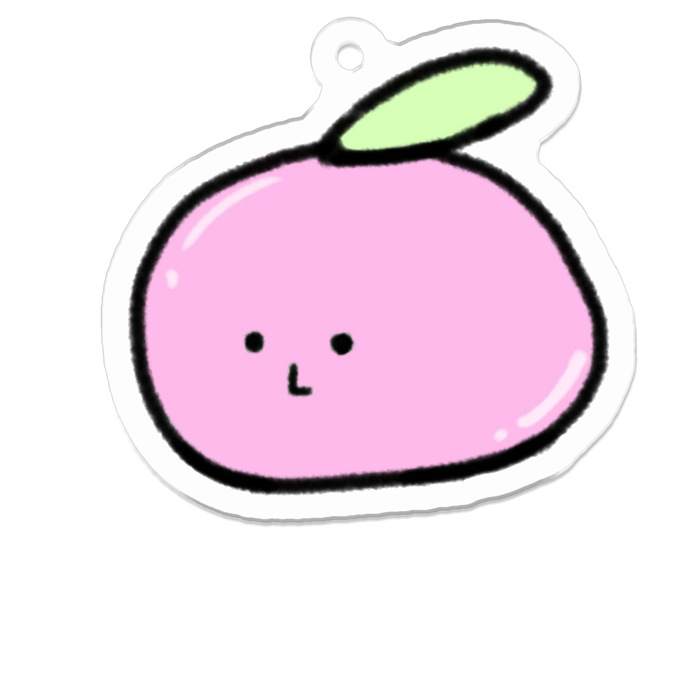 アクリルキーホルダー(コーティング) - 50 x 50 (mm)