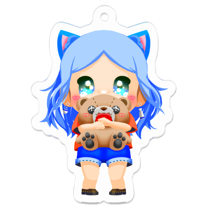 アクリルキーホルダー - 50 x 50 (mm)