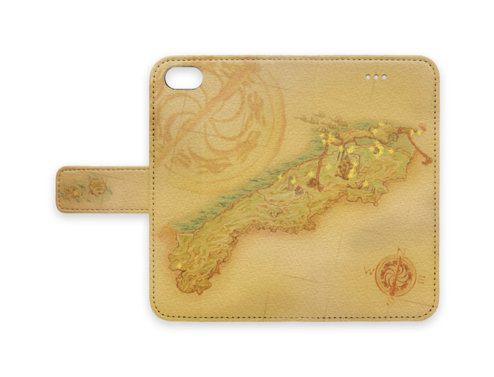 手帳型iPhoneケース - iPhone 7 - ストラップ穴 なし