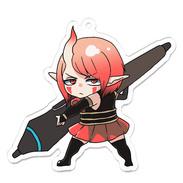 アクリルキーホルダー - 70 x 70 (mm)