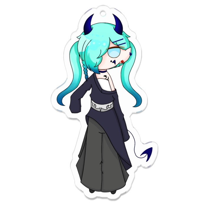 アクリルキーホルダー - 70 x 70 (mm)