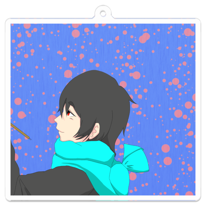 アクリルキーホルダー - 70 x 70 (mm)