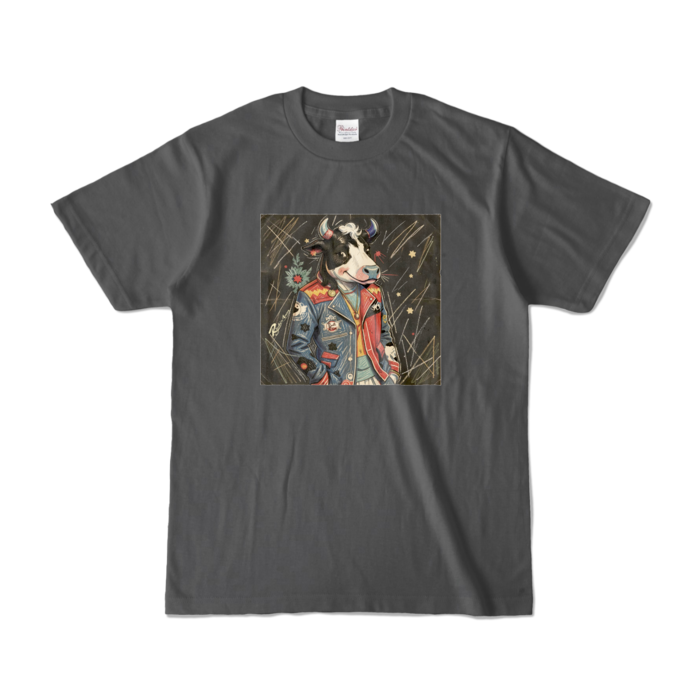 カラーTシャツ - S - チャコール (濃色)
