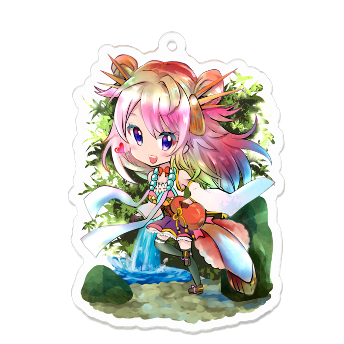 アクリルキーホルダー - 70 x 70 (mm)