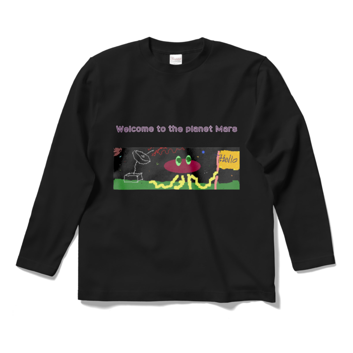 ロングスリーブTシャツ - S - ブラック