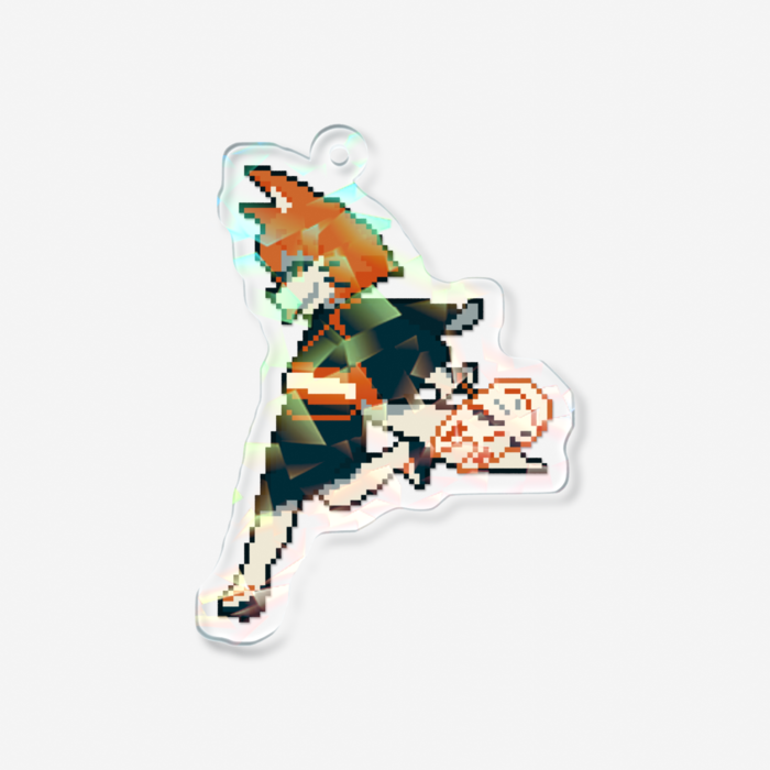 キラキラコン(妖狐版) - 70 × 70mm