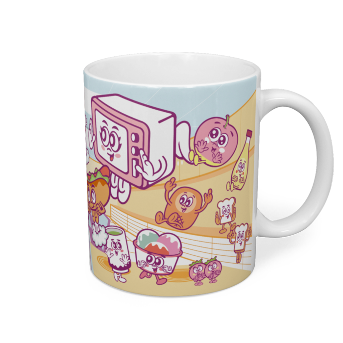 マグカップ - 直径 8 cm / 高さ 9.5 cm