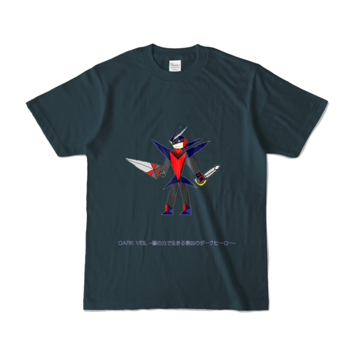 カラーTシャツ - S - デニム (濃色)
