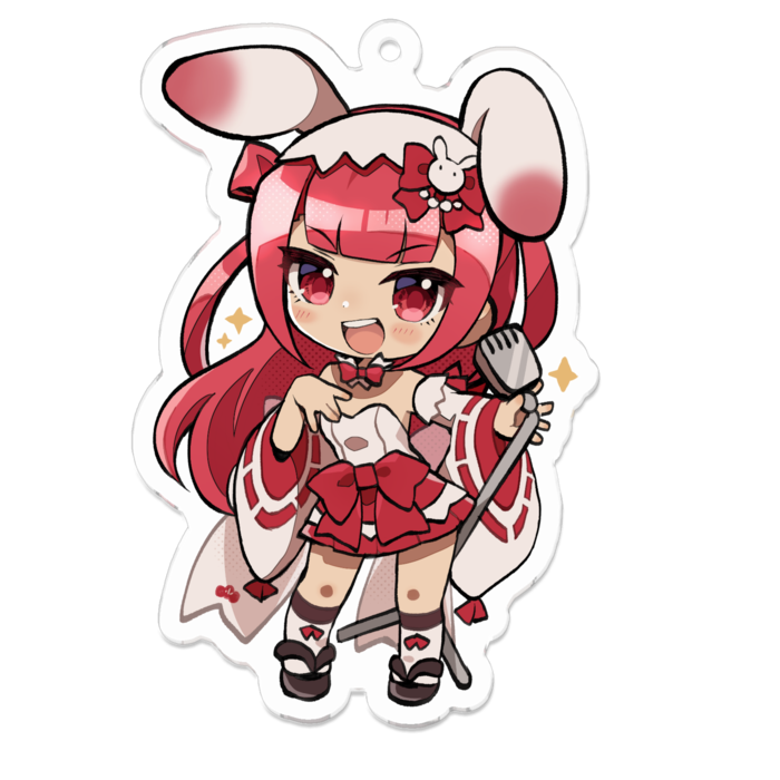 アクリルキーホルダー - 70 x 70 (mm)