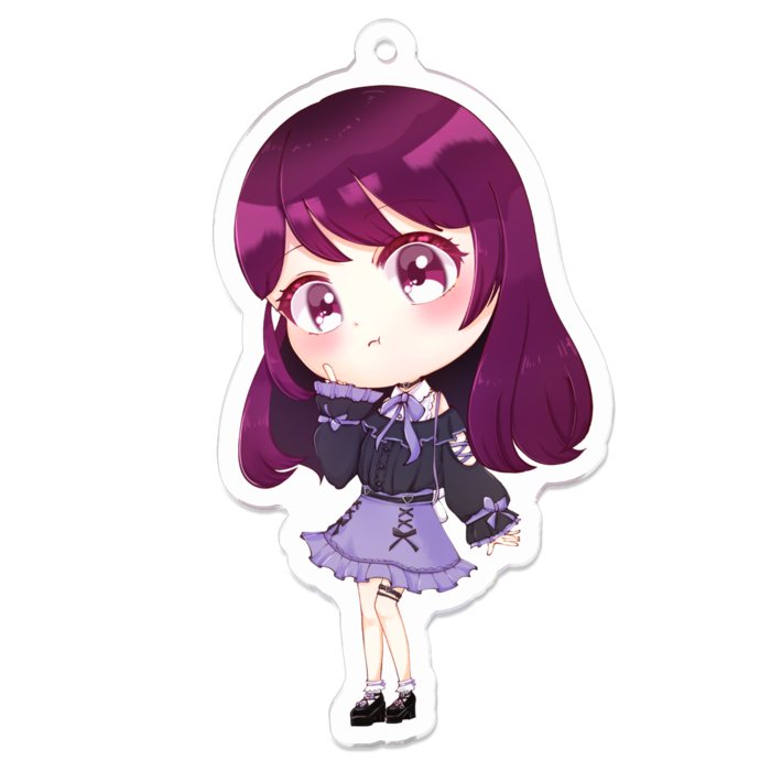 アクリルキーホルダー - 70 x 70 (mm)