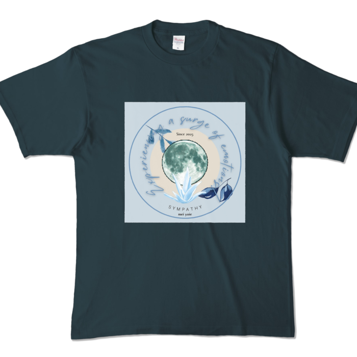 カラーTシャツ - XL - デニム (濃色)