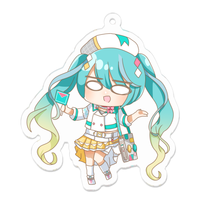 アクリルキーホルダー - 70 x 70 (mm)
