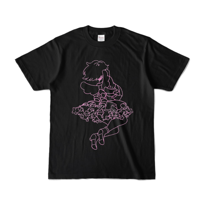 カラーTシャツ - S - ブラック (濃色)