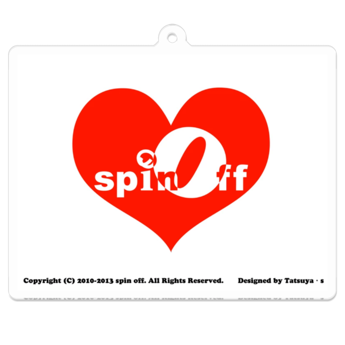 アクリルキーホルダー - 70 x 70 (mm)