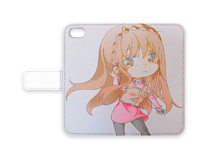 手帳型iPhoneケース - iPhone 8 / 7 - ストラップ穴 あり