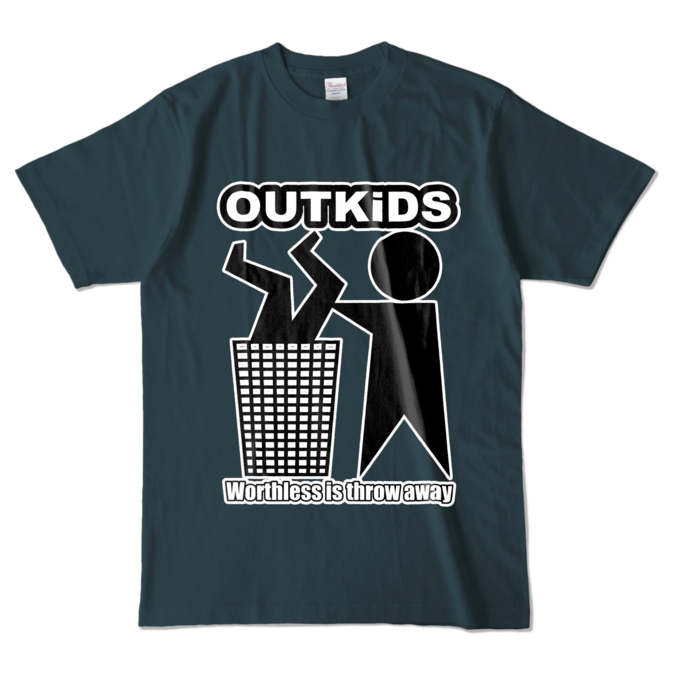 カラーTシャツ - L - デニム (濃色)