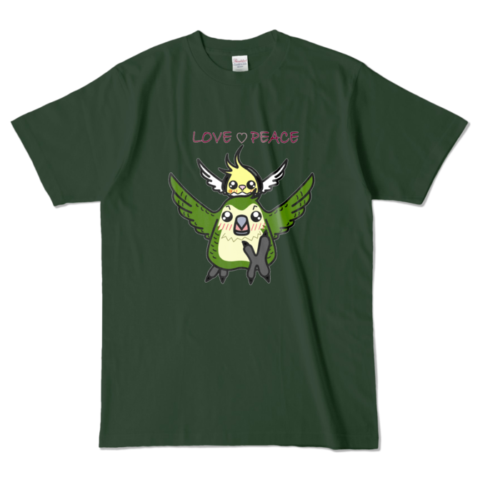 カラーTシャツ - L - フォレスト (濃色)