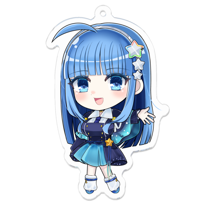 アクリルキーホルダー - 70 x 70 (mm)