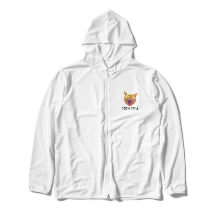 ジップパーカー - XL - ホワイト