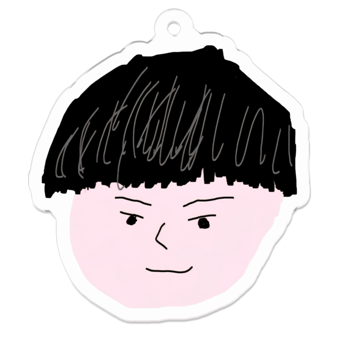 アクリルキーホルダー - 50 x 50 (mm)