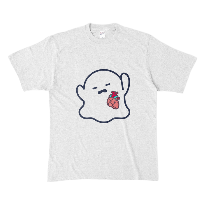 カラーTシャツ(淡色) - XL - アッシュ