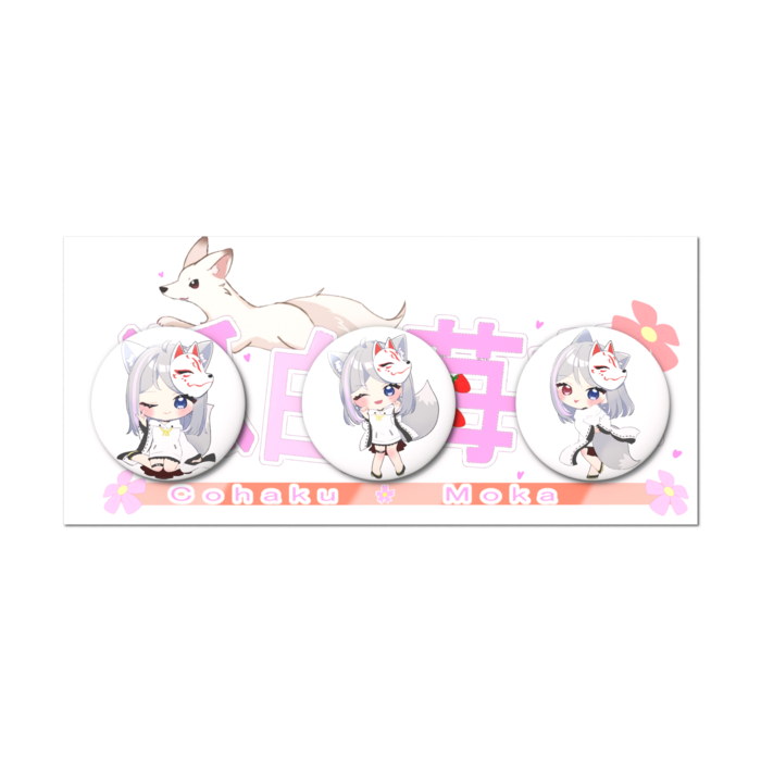 缶バッジセット - 3個セット