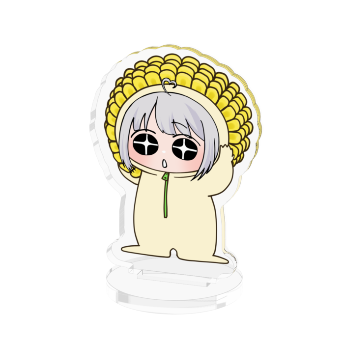 アクリルフィギュア[もろこし] - 50x50mm