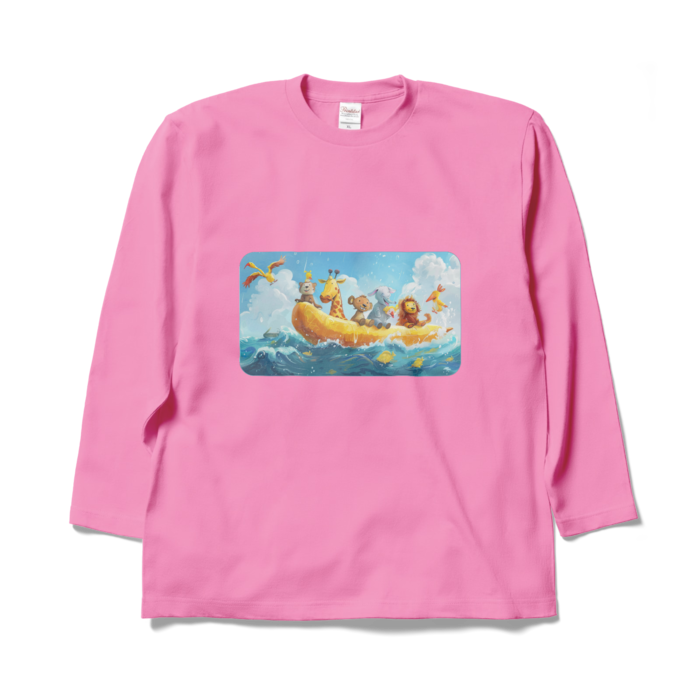 ロングスリーブTシャツ - XL - ピンク