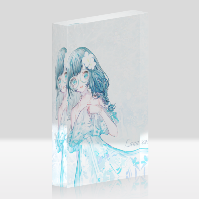 アクリルブロック - 100x148mm