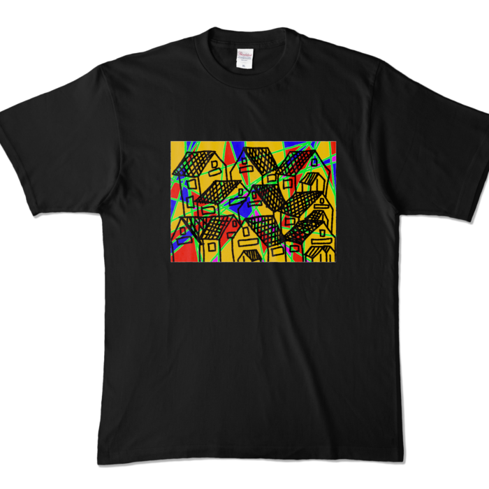 カラーTシャツ - XL - ブラック (濃色)