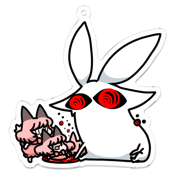 アクリルキーホルダー - 70 x 70 (mm)