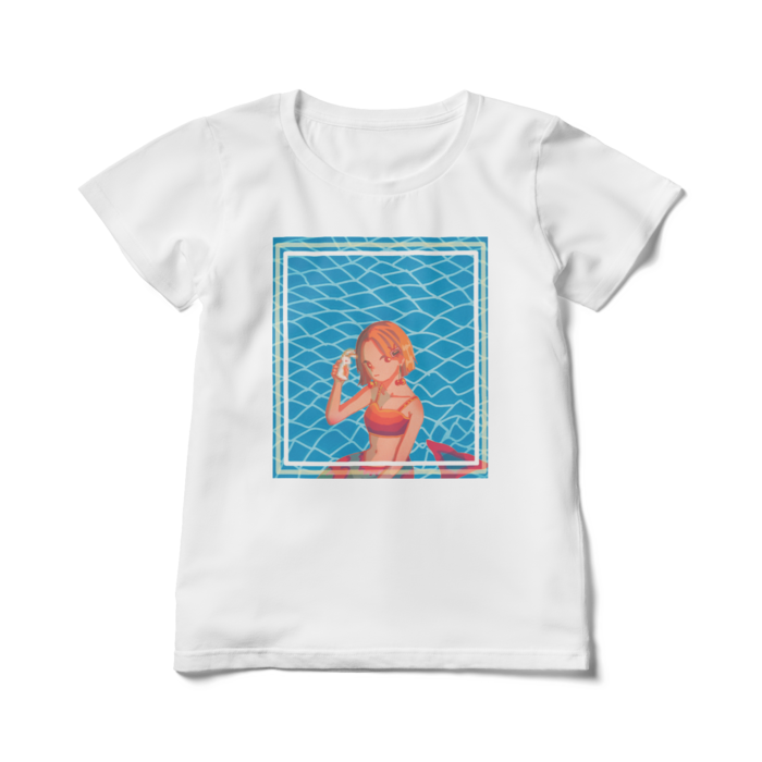 レディースTシャツ - L - 白